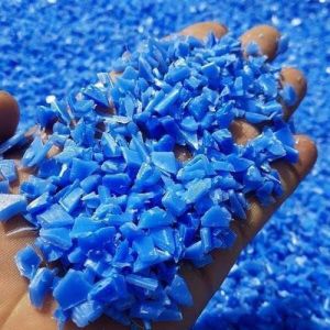 HDPE Blue Drum Scrap