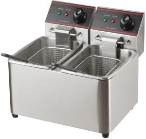 Electric Fryer Double Tank