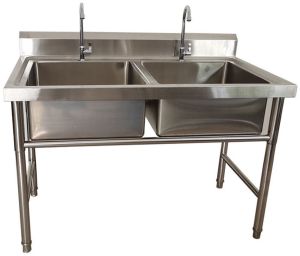 SS Double Sink Unit