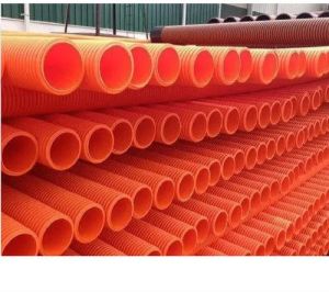 Orange DWC HDPE Pipe