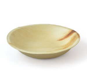 3.5 Inch Round Areca Leaf Bowl