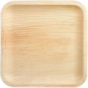 6 Inch Square Areca Leaf Plate