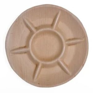 7 Compartment Areca Leaf Plate