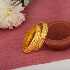 Polished Gold Bangles, Gender : Female