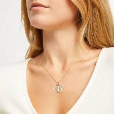 Ladies Diamond Medallion