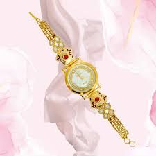 Ladies Gold Watch, Display Type : Analog