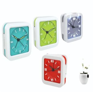 Plastic Super Sweep Alarm Clock For Home