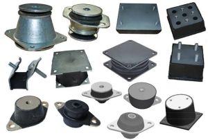 Pew Mild Steel Metal Bonded Rubber Components For Industrial Use