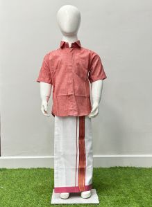 Matching Dhoti Kurta Set