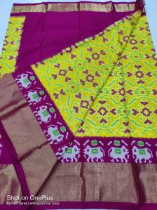 Weaving Silk Designer Lehenga Sarees, Gender : Women's