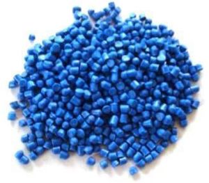 Blue Plastic Granules