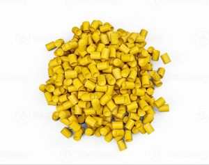 Yellow Plastic Granules