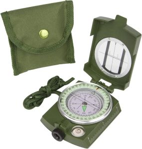 Military Liquid Prismatic Compass