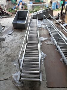 gravity roller conveyor