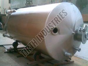 Polished Horizontal Stainless Steel Tank, Capacity : 2000-3000ltr