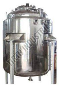 Polished Pharmaceutical Processing Storage Tank, Capacity : 0-500ltr