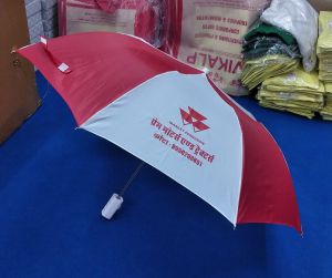 Polyester Printed Promotion Umbrellas, Handle Material : Stainless Steel