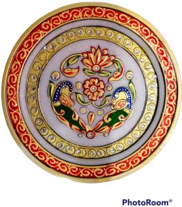 marble decorative plate