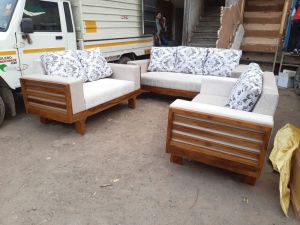 Wooden Sofa Set