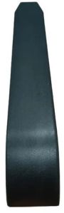 Plain Plastic PU Auditorium Chair Armrest, Color : Black