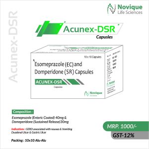 Esomeprazole and Domperidone Capsules