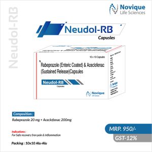 Rabeprazole and Aceciofenac Capsules