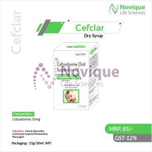 Cefpodoxime Oral Suspension, Packaging Size : 30ml