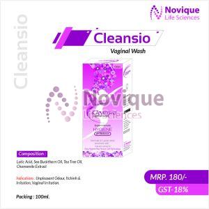 Cleansio Vaginal Wash, Packaging Size : 100ml