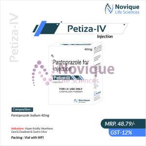 Novique Sterile Pantoprazole Sodium Injection For IV Use Only