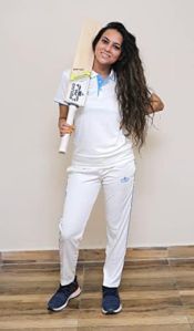 Ladies White Cricket Uniform