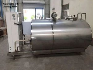 Stainless Steel Automatic Milk Chilling Plant, Capacity : 2000 Liter