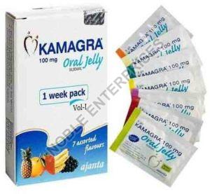 Kamagra Oral Jelly, Composition : Sildenafil Citrate