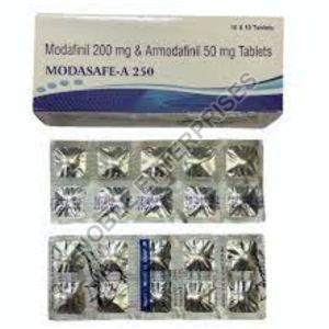 Modasafe-A 250 Tablets, Composition : Modafinil+Armodafinil