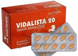 Vidalista 20 Tablets, Composition : Tadalafil