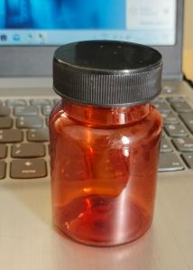 60cc Amber Tablet Container