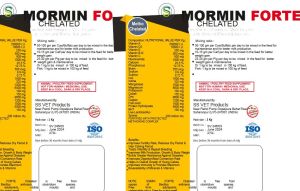 Mormin Forte Animal Feed Supplement