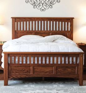 Sheesham Wooden Bed Without Box