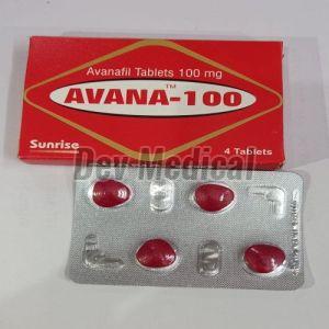 Avana 100mg Tablets