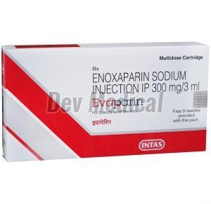 Evaparin 300mg Injection, Packaging Size : 3ml