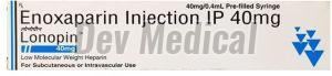 Lonopin 40mg Injection, Packaging Size : 0.4ml