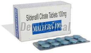 Malegra 100mg Tablets, Medicine Type : Allopathic