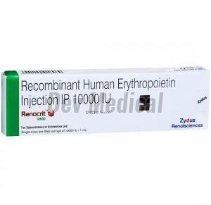 Renocrit 10000IU Injection, Packaging Size : 1ml