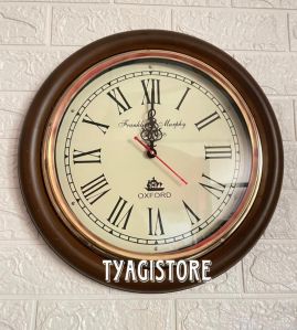 16 Inch Wooden Wall Clock For Home, Office