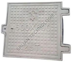 Srijan Technologies 20-40Kg FRP Manhole Cover, Size : 24x24Inch, 600x600mm