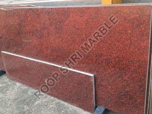 Cherry Red Granite Slab