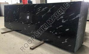 Fish Black Granite Slab For Building, Home, Hotel, Shop