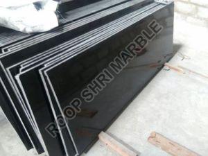 Jet Black Granite Slab