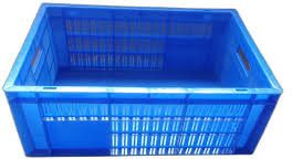 Rectangular Plastic Crates 500 X 325 X 200 Mm OD