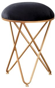 Metal Cross Legs Casino Stool