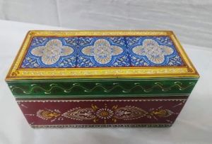 4 X 8 X 5 Cm Printed Wooden Gift Box